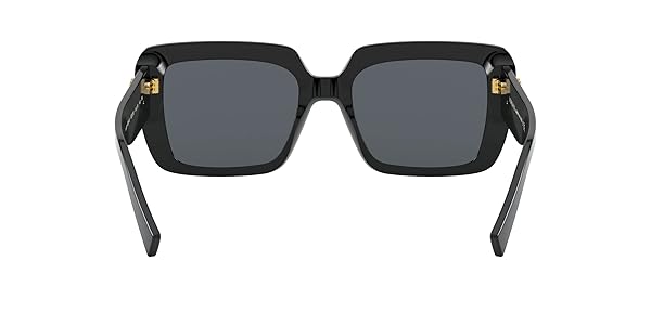 Amazon.com: Versace Woman Sunglasses Black Frame, Dark Grey
